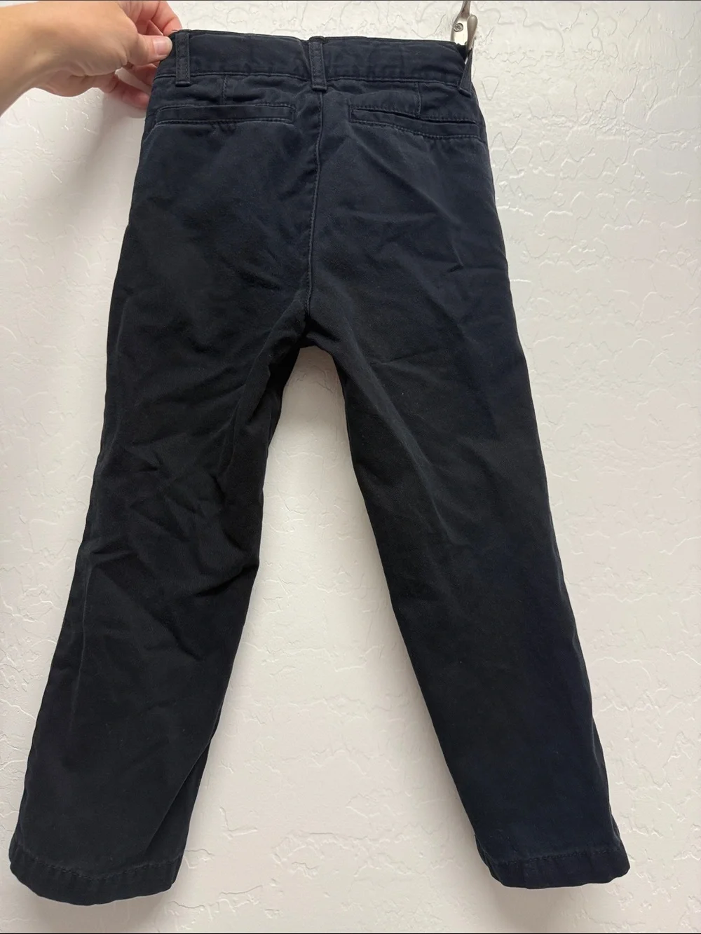 Black Straight Leg Slim Fit
